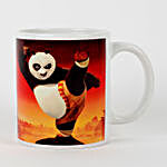 Kung Fu Panda Printed White Mug