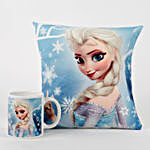 Rapunzel Printed Cushion & Mug Combo
