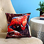 Spiderman Printed Cushion