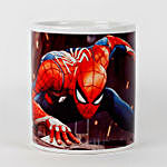 Spiderman Printed Cushion & Mug Combo