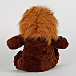 Cute Lion Soft Toy Dark Brown