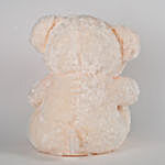 Teddy Bear In Lace Dress Cream