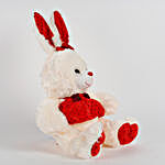 Bunny With Dress Soft Toy Cream