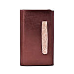 Breezing Bronze Clutch Shaped Personalized Diary