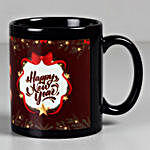 Happy New Year Mug & Cushion Combo
