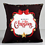 Starry Merry Christmas Cushion