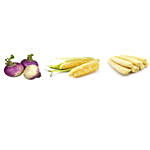 Turnip Sweet Corn & Baby Corn Seeds Combo