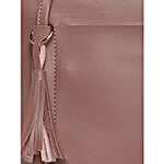 Elegant Peach Handbag & Pouch Combo for Women