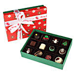 12 Assorted Christmas Truffles and Chocolates Box
