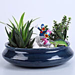 Playful Mickey Mouse 5 Plants Dish Garden