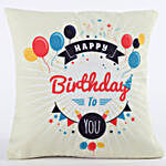 Happy Birthday LED Cushion