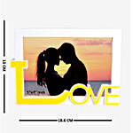 Yellow Love Photo Frame