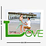 Green Love Photo Frame