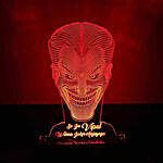 Personalised Red LED Joker Lamp