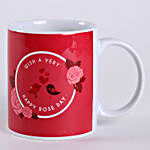 Happy Rose Day Mug & Cushion Combo