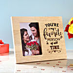 Personalised Favourite Person Engraved Wooden Frame