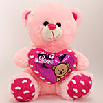 Small Heart Pink Color Teddy Bear