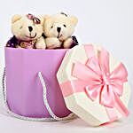 Dairy Milk Silk & Teddy Bear Gift Box