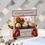 Wooden Kissing Booth & Ferrero Rocher Combo
