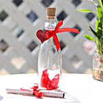 Kiss Day Message in a Bottle