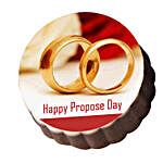 Personalised Propose Day Round Chocolates