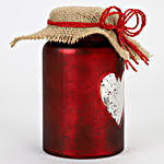 Red Jar & Heart Chocolates Combo