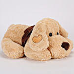 Adorable Dog Soft Toy-Beige