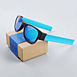 Foldable Slapsee Sunglasses- Blue