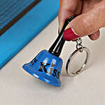 Ring For A Kiss Keychain- Dark Blue