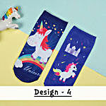 Set of 2 Cute Unicorn Socks