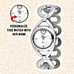 Personalised Watch With Pendant & Earrings Set