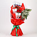 Bouquet of Elegant Roses & Chocolates