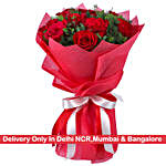 Long Lasting Red Roses Bouquet