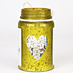 Personalised Yellow Jar & Chocolate Combo