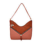LaFille Stylish Handbag Set- Peach