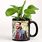 Money Plant In Stylish Personalised Mug