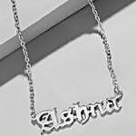Personalised Calligraphy Name Pendant