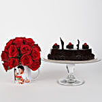 Truffle Cake 20 Red Roses Mug