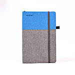 Blue & Grey Personalised Notebook