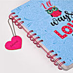 Hopeless Romantic Personalised Notebook