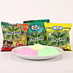 Herbal Holi Color & Chocolate Box Combo