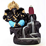 Lord Ganesha Incense Burner- Blue