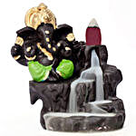 Lord Ganesha Incense Burner- Green