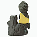 Monk Buddha Incense Burner- Yellow