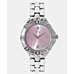 Personalised Pretty Silver Watch