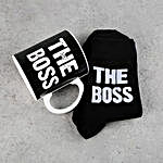 Boss Socks & Mug Gift Set