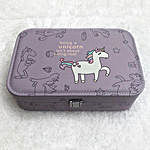 Unicorn Jewellery Box Purple