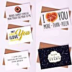 Pack of I Love You Cards