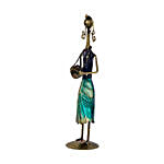 Handcrafted Lady Musician Figurine