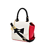 LaFille Bow Red Handbag